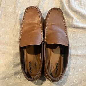 Mens Sonoma Ortholite Ecco Size 12 Brown Loafers (Pre-Owned)